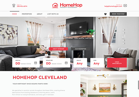 HomeHop Property Mangement